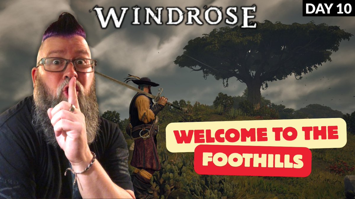 Good Morn'in &amp; Happy Motorboat Monday! <a href="/YouTubeGaming/">YouTube Gaming</a> <a href="/PlayWindrose/">Windrose</a> twitch.tv/donnytheory