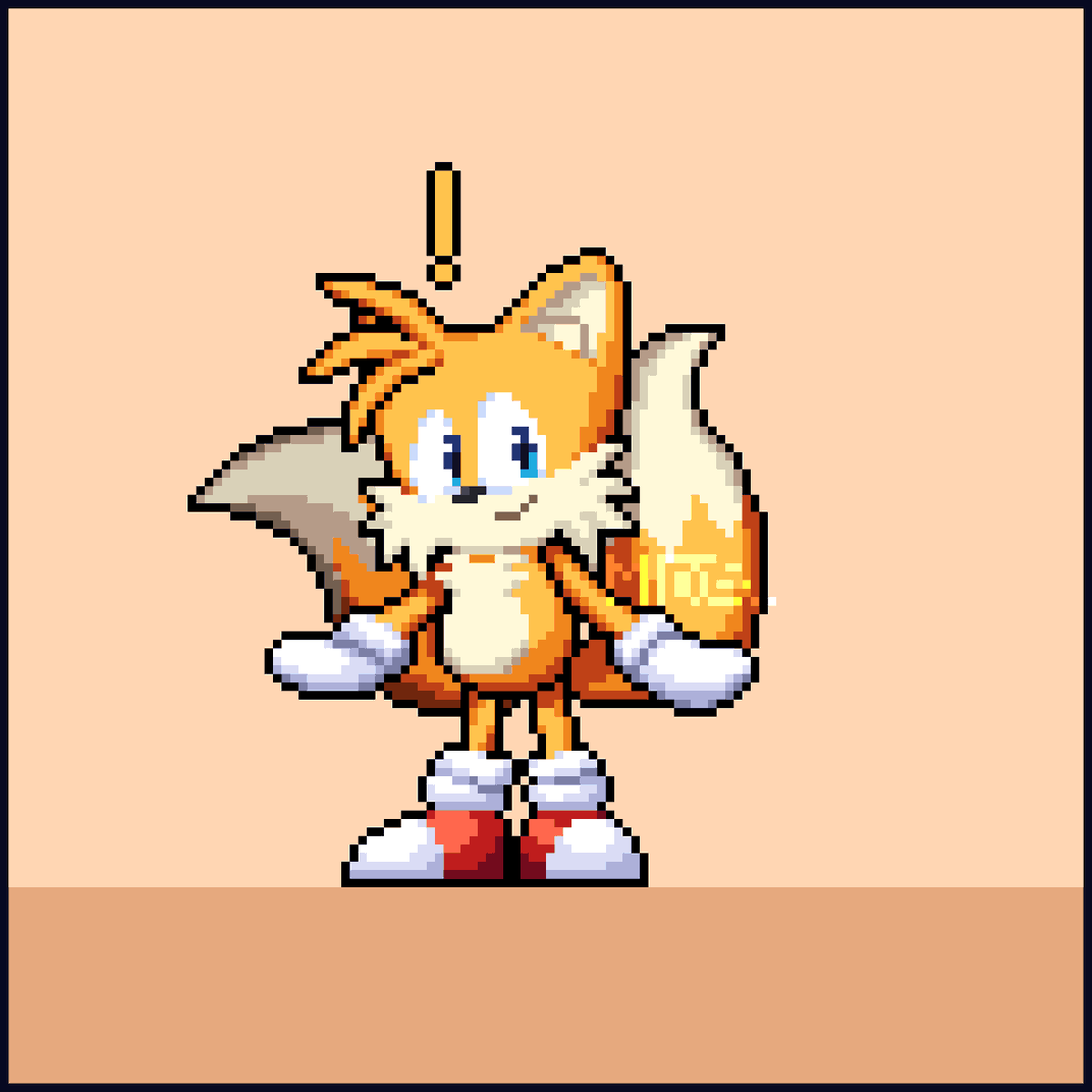 Fadastudio25's tweet image. Smile!! 😁💛
.
#tails #pixel #tailsfanart