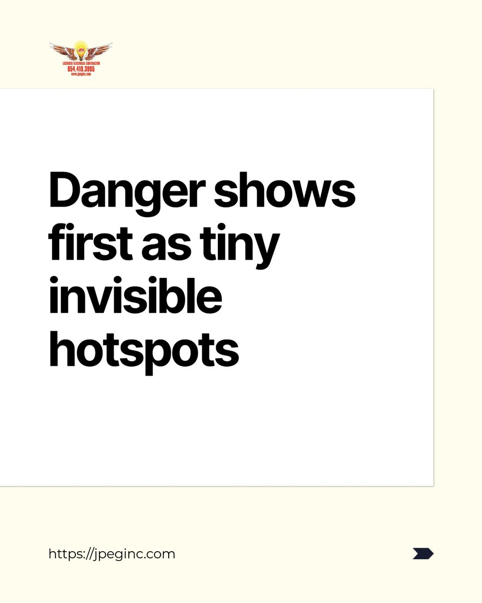 markarruda69919's tweet image. Unsafe panels fail quietly before they fail violently. Our infrared electrical inspections expose hidden heat, document every issue, and give you a clear plan to correct risks fast.

#electricalsafety #infraredinspection #commercialmaintenance