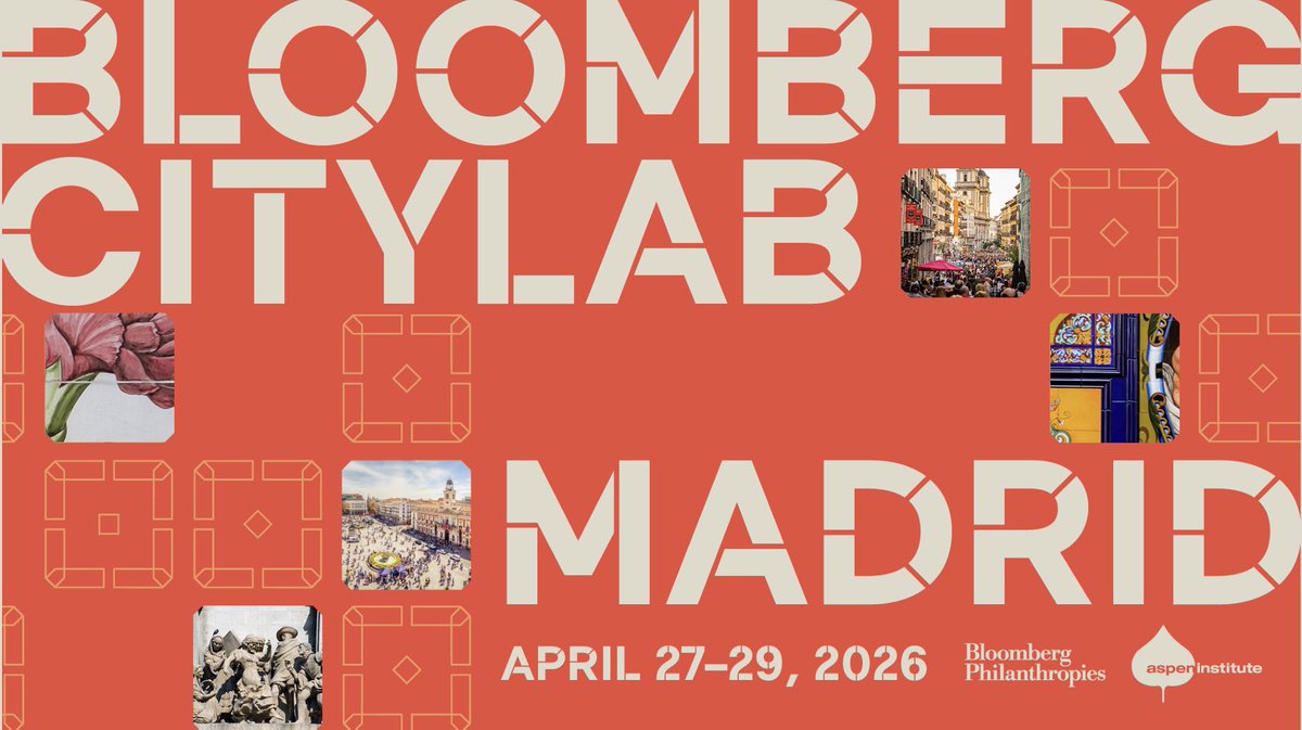 cncgobdo's tweet photo. Nuestro director participó en el City Innovación Studio de @BloombergDotOrg y @AspenInstitute para #BloombergCityLab 2026, compartiendo aprendizajes y retos de República de Ideas y cómo la innovación transforma nuestras ciudades. https://t.co/nfzlhWNXaU