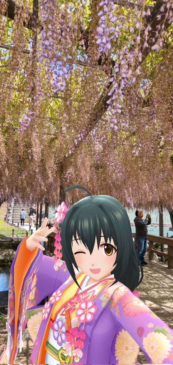 HbMonq's tweet photo. 美穂ちゃんと天王寺公園に行った時のお写真2
#デレステAR
#デレスポAR
#���日向美穂
#天王寺公園 https://t.co/k2DqzvLXef