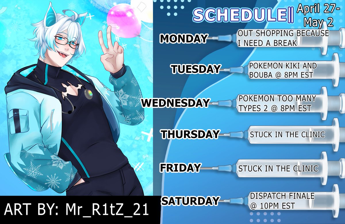 Nurse Ethi 🩹❄️ PokéNurse Vtuber tweet media