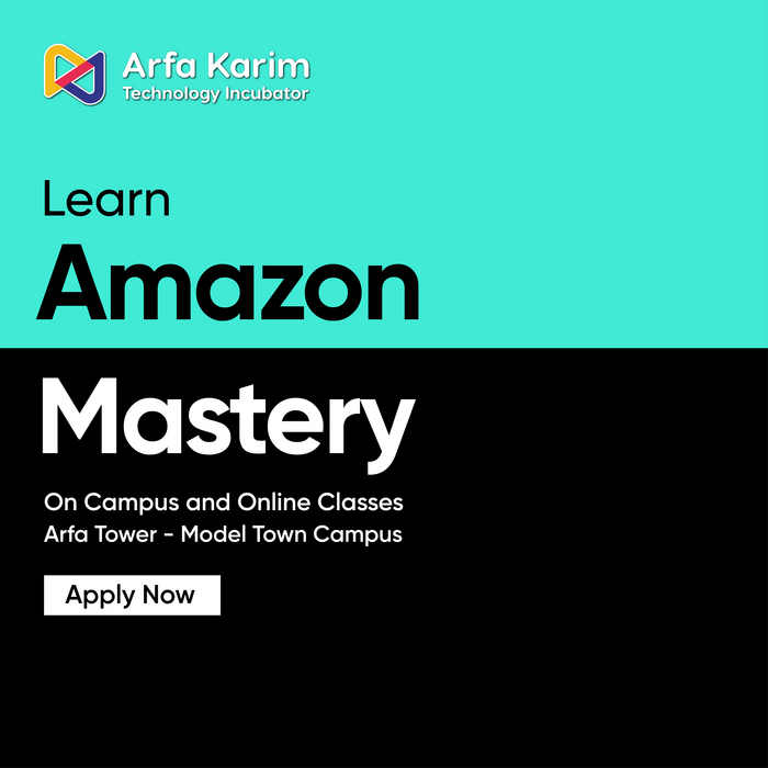 ArfaKarim_Tech's tweet image. 𝐀𝐊𝐓𝐈!
Arfa Karim Technology Incubator brings you the skill that never goes out of style Amazon Mastery.

📦 Learn product hunting, listing optimization, PPC ads &amp;amp; global selling

AKTI akti.com.pk/admissions
0321-1119651
#ArfaKarimTechnologyIncubator #AKTI #AmazonMastery