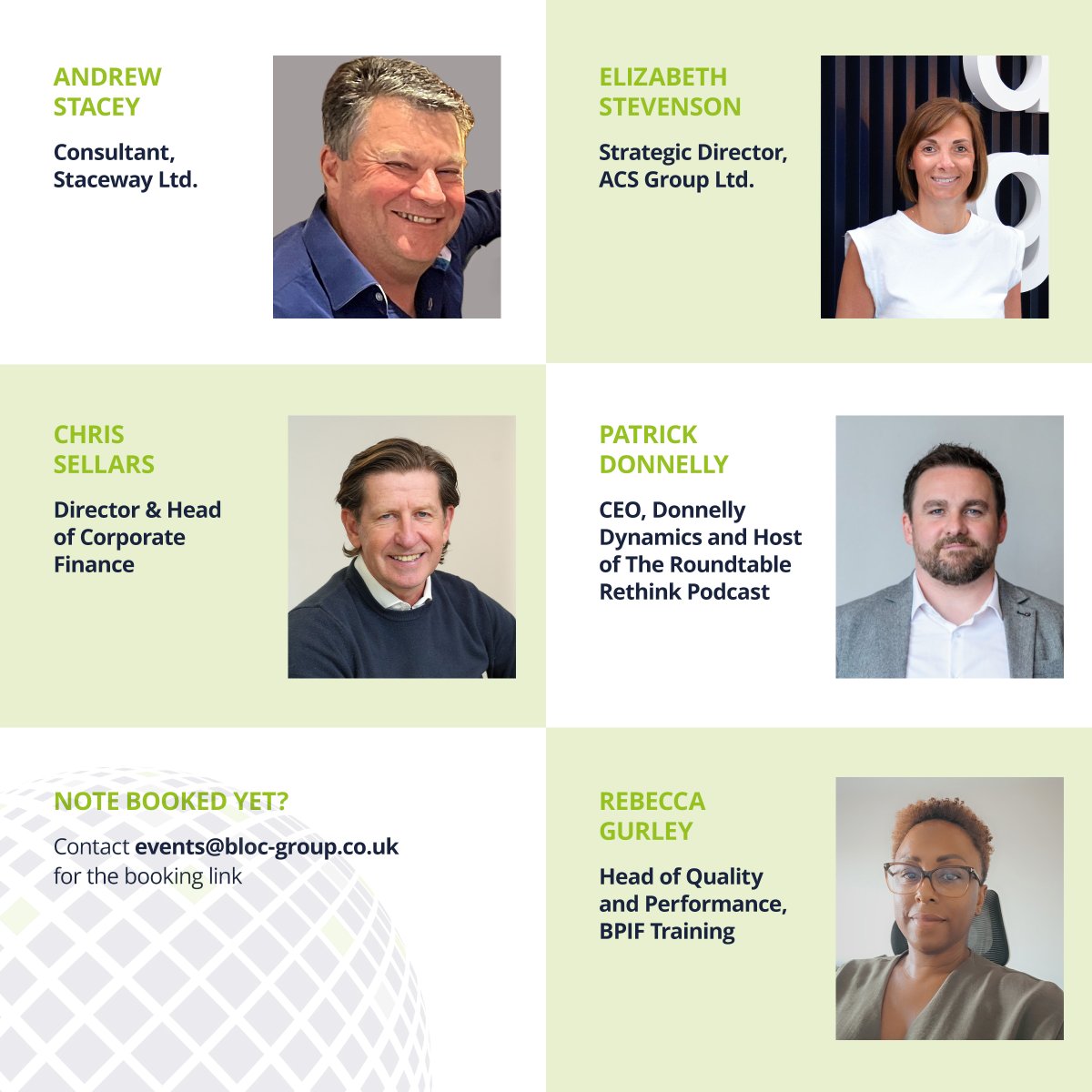 BLOCgrp's tweet photo. We are delighted to announce our panellists for our 'Shaping the Future' panel, taking place on 18th June at Crowne Plaza, Stratford-upon-Avon.

For more details visit: https://t.co/3lO9Tt8ERr

To find out more or to book, please contact events@bloc-group.co.uk https://t.co/8M2PvwGGL5