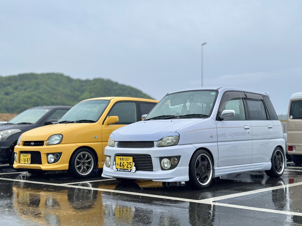 やっとAさんにプレオ見せられた