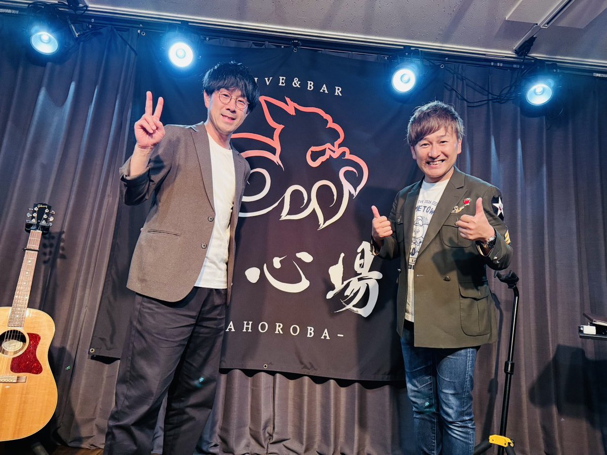 【ライブレポート】
 
2026.04.24(金)
 
門松良祐 × 都竹宏樹 presents
『笑門来福 2026春 大阪編』
act)
#門松良祐
#都竹宏樹
でお送りいたしました！！

4/24は門松良祐さんと都竹宏樹さんによる
『笑門来福 2026春 大阪編』でした！

幕開けからまさかのトーク20分！笑