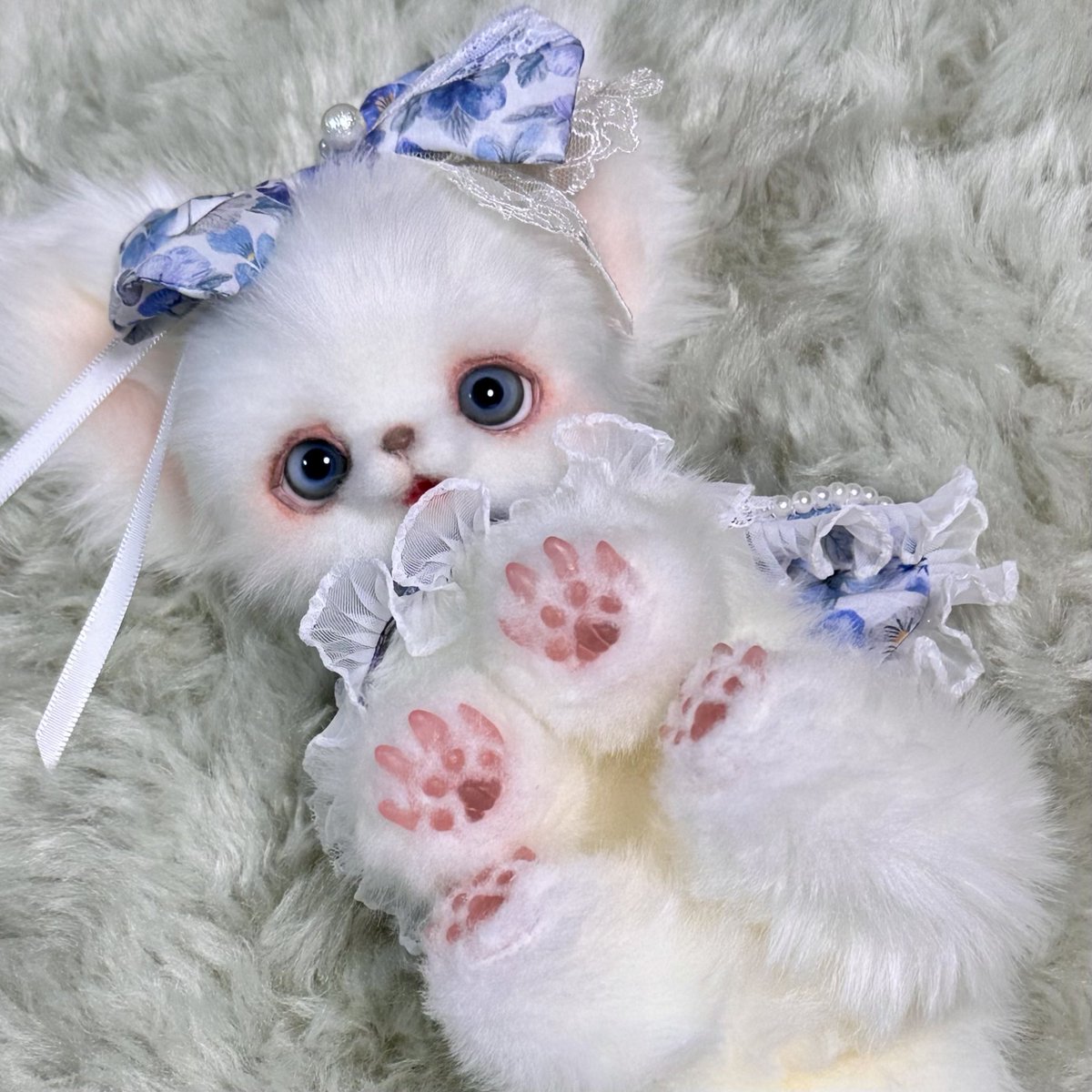 お洋服似合うね、ボンボン🍬

#アートドール #ぬいぐるみ