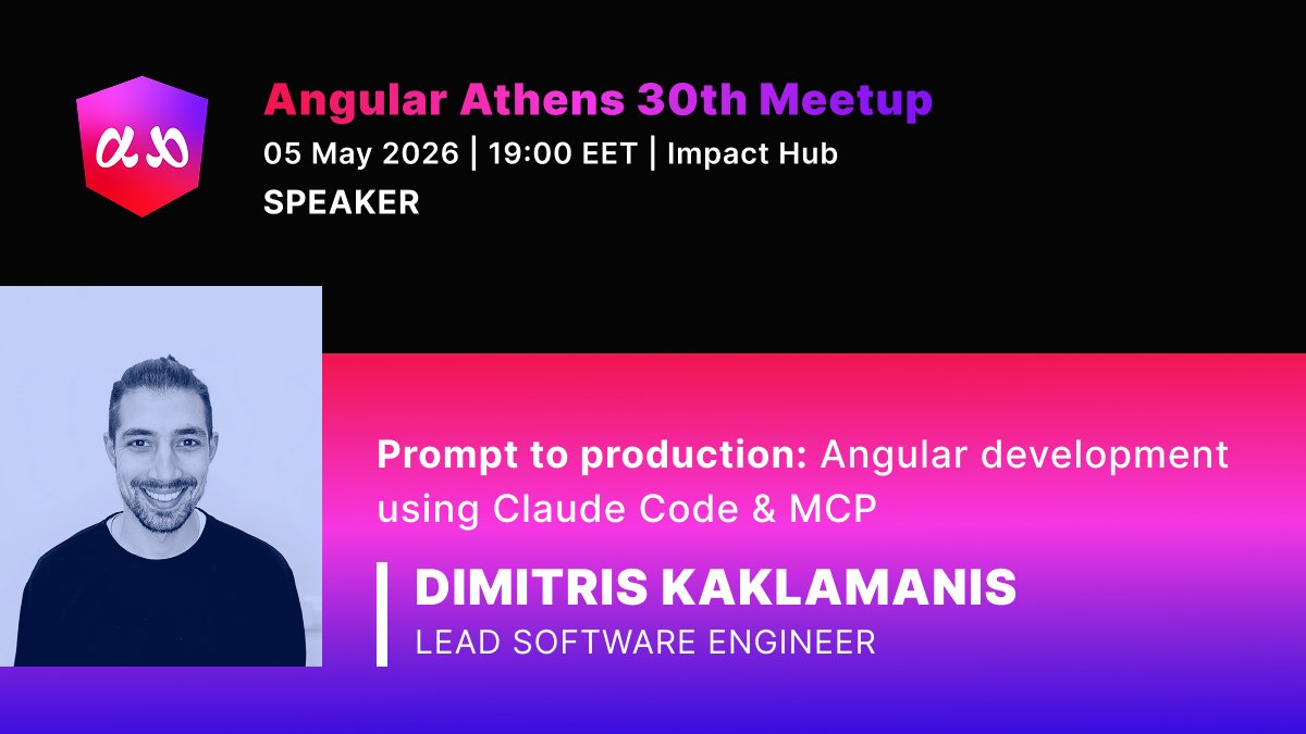 AngularAthens tweet media