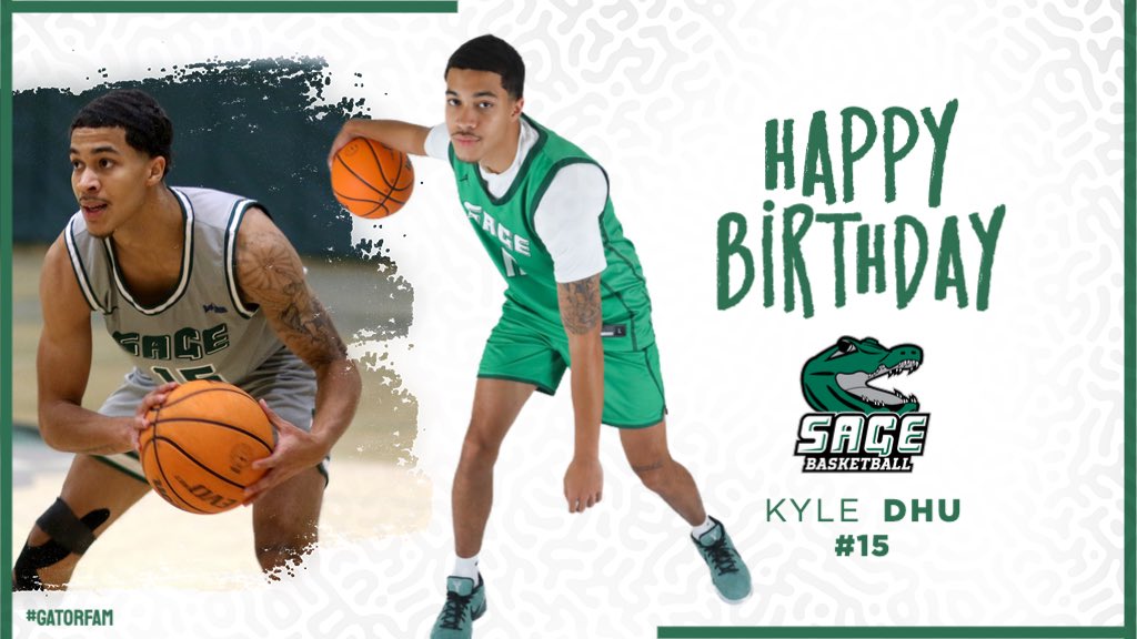Sage_Hoops's tweet photo. Sage Nation, please join us in wishing Kyle Dhu a very Happy Birthday! https://t.co/BDbui8zFaz