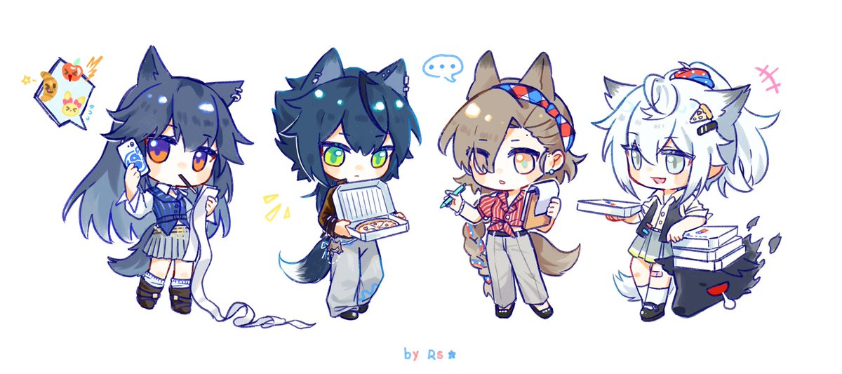 Rainsakura0929's tweet photo. 🐺*🍕 https://t.co/fxb6vrdTDZ