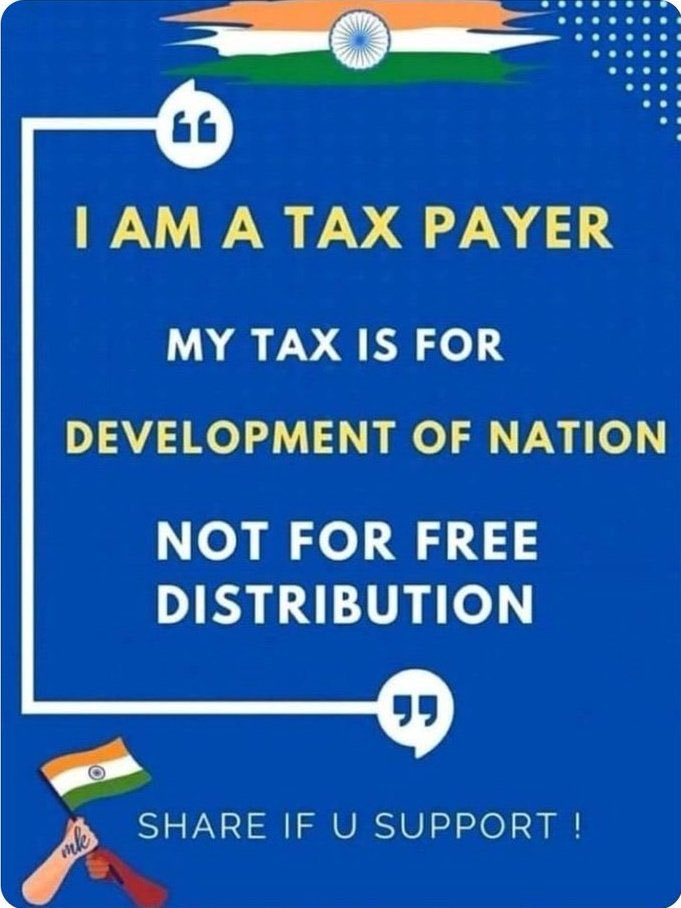 iRaviRJaiswal's tweet image. We are Against Freebies.✊

#BJP_Freebies #Freebies 

#BJP