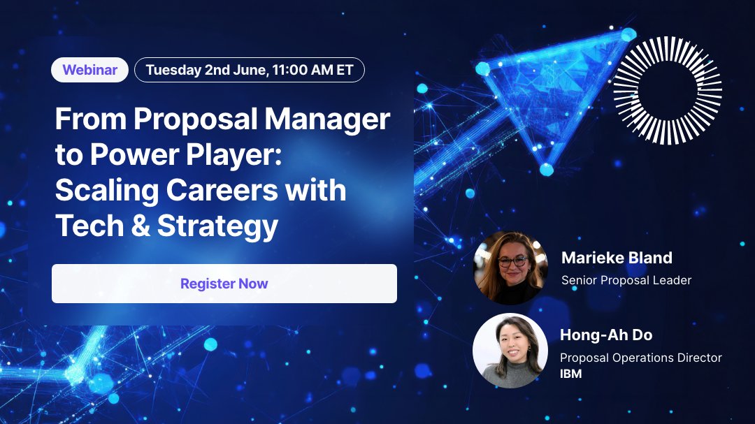 VisibleThread's tweet image. What does it take to lead $B-scale proposals at a global giant? 🌍

We’re bringing you two of the best in the business. 🌟

🔗 Reserve your spot: eu1.hubs.ly/H0tS6K20

#GovCon #ProposalManager #ProposalManagement #AI #ArtificialIntelligence