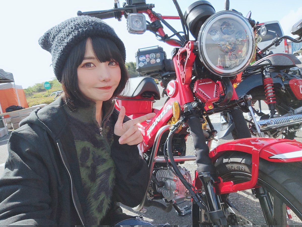 puritendon's tweet photo. エヴァカブミーティング大盛り上がりで楽しかったぁー！🛵💨💨💨
お集まりの皆さん🏋️ありがとうございました☺️ https://t.co/Z0LFIHeL00