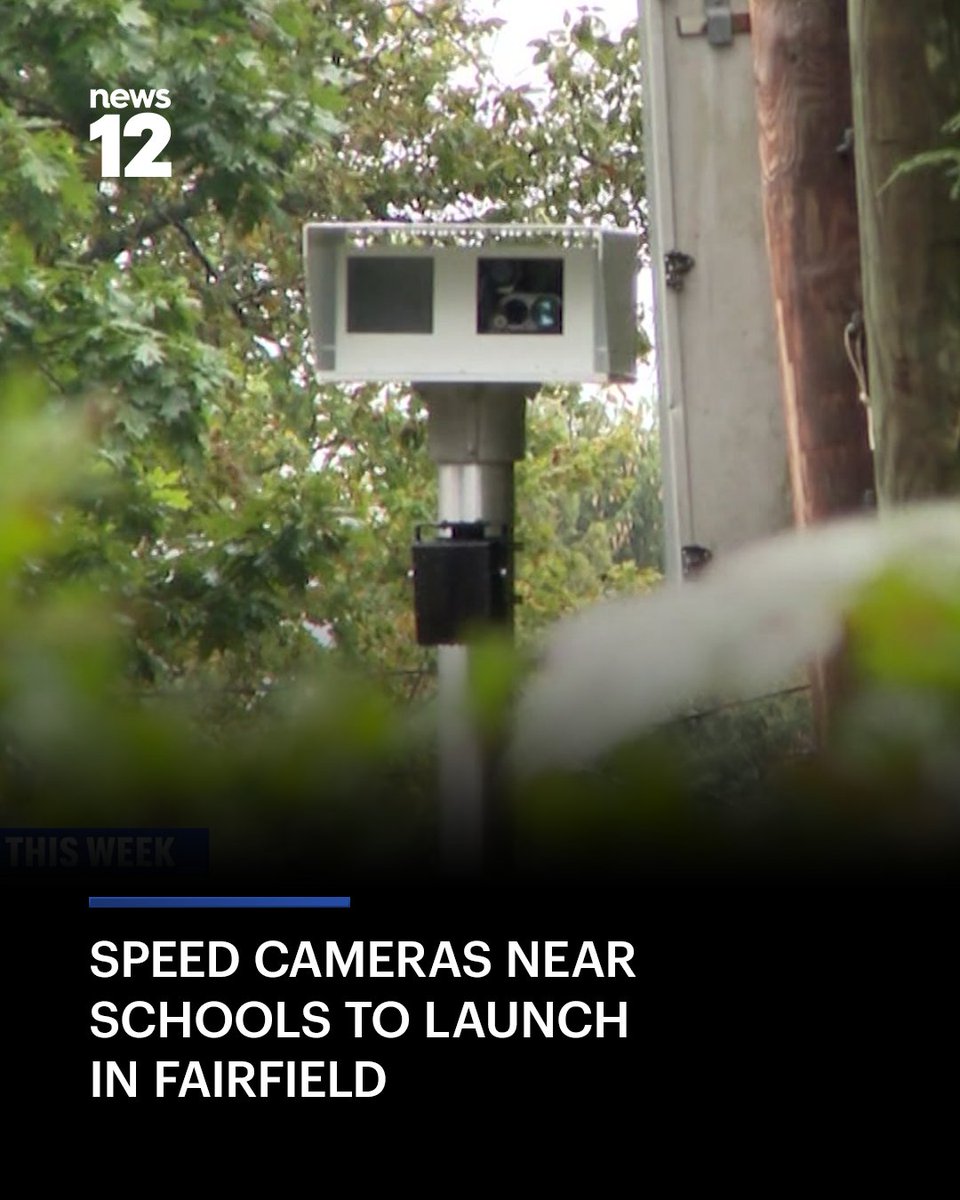 News12CT's tweet image. SPEED CAMS: Automated cams will be set up in several school zones. Find out where the cameras will be tracking cars.
.
.
.
#News12 #News12CT  #Connecticut #Fairfield