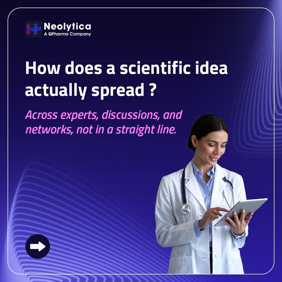 neolytica's tweet image. Our latest blog explores how scientific conversations evolve, and how influence actually builds across expert networks. 📊

Read the blog: neolytica.ai

#MedicalAffairs #KEEInsights #ScientificEngagement #HealthcareAnalytics #Neolytica