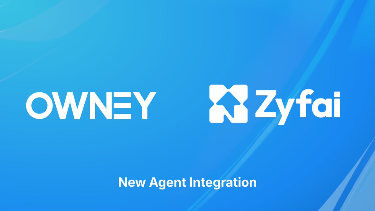 owneydotapp's tweet image. Owney 🤝  Zyfai!

Embedding DeFi into your financial platform just got easier. Owney enables wallets &amp;amp; neobanks to embed DeFi agents, giving users access to top-performing yield without the complexity.

Autonomous yield, simplified. ⚡️

#defi #Yield