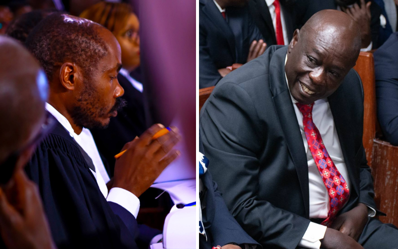 StandardKenya's tweet photo. Milimani court in laughter after Elisha Ongoya compares Gachagua trial to Jesus Christ's

https://t.co/0OD6gWKc42 https://t.co/TUEOPzlDdC