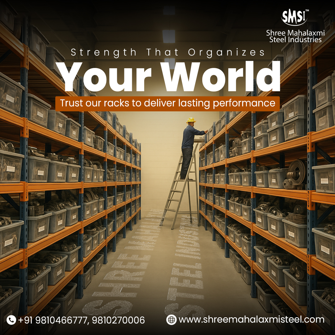 mahalaxmisteel's tweet image. 📦 Maximize storage with durable, high-performance racks from Shree Mahalaxmi Steel Industries 💪 Built to handle heavy loads &amp;amp; keep your space organized 🛠️

📲 +91 9810466777 | +91 9810270006
🌐 shreemahalaxmisteel.com
📧 sales@shreemahalaxmisteel.com

#StorageSolutions