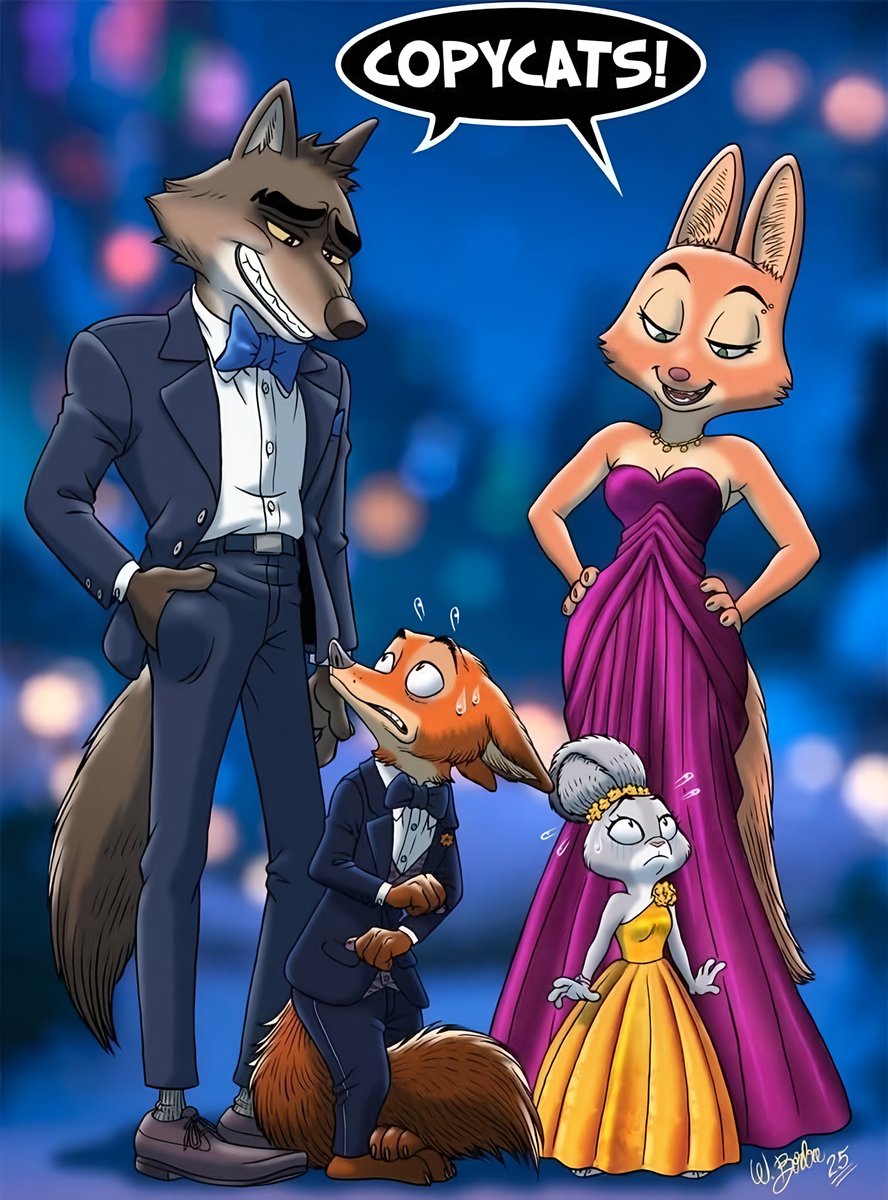 Universal4karts's tweet image. Zootopia copycats, no doubt they are.