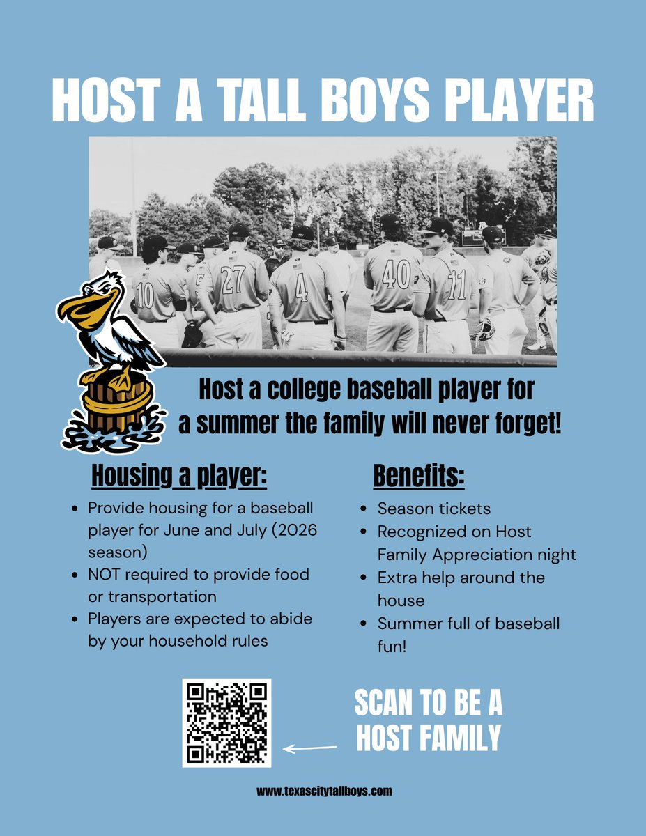 Texas City Tall Boys tweet media
