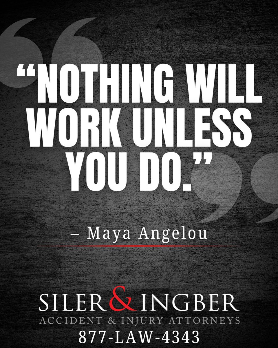 SilerandIngber's tweet image. New week. New focus. New opportunities to move forward.
Show up. Stay consistent. Keep pushing.

#mondaymotivation #newweeknewgoals #stayfocused #keeppushing #sileringber #nylawfirm #accidentattorney