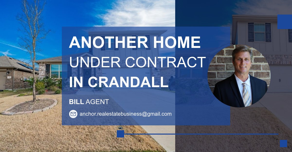 lafiorelle's tweet photo. Another Crandall Home Under Contract! 

Congrats to Bill Agent from Bilal Broker for helping another Crandall homeowner get their home sold! 

Get your FREE Home Value Estimate and more information!
 https://t.co/VrJpfFGyAp https://t.co/bFKRwNuraz