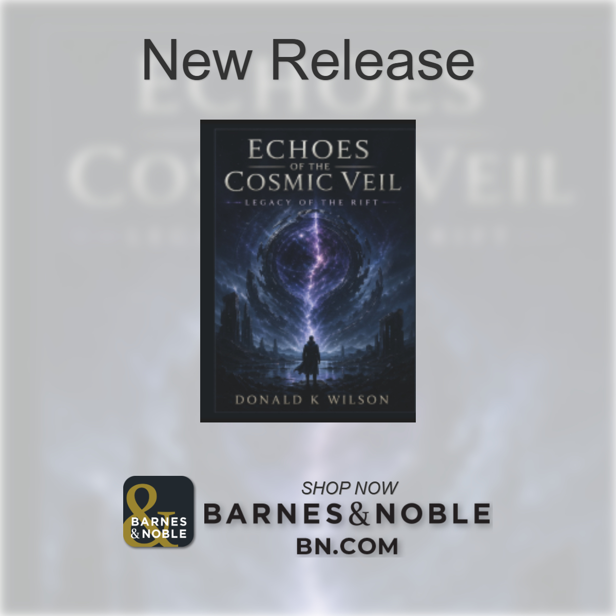 ImDonaldWilson's tweet photo. Hi, My name is Donald K. Wilson and I am a new indie author. My new book, Echoes of the Cosmic Veil: Legacy of the Rift, is now out and available of Barns &amp; Noble .COM #author #scifi #indie you can get a copy here: https://t.co/eIuxgLDajq https://t.co/8rSGeWImxa