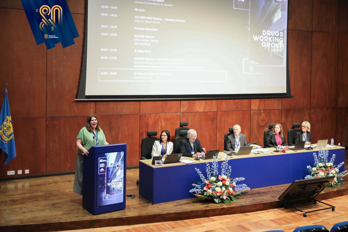 PJudiciaria's tweet image. 📍31.º Encontro Internacional ENFSI - Drugs Working Group assinalado na PJ, em Faro, pelo Setor de Drogas e Tóxicos do Laboratório de Polícia Científica da #PJ. Decorreu na Diretoria do Sul, de 21 a 24 de abril, e contou com 90 participantes internos e externos à 🇪🇺
#EUDA #UNODC