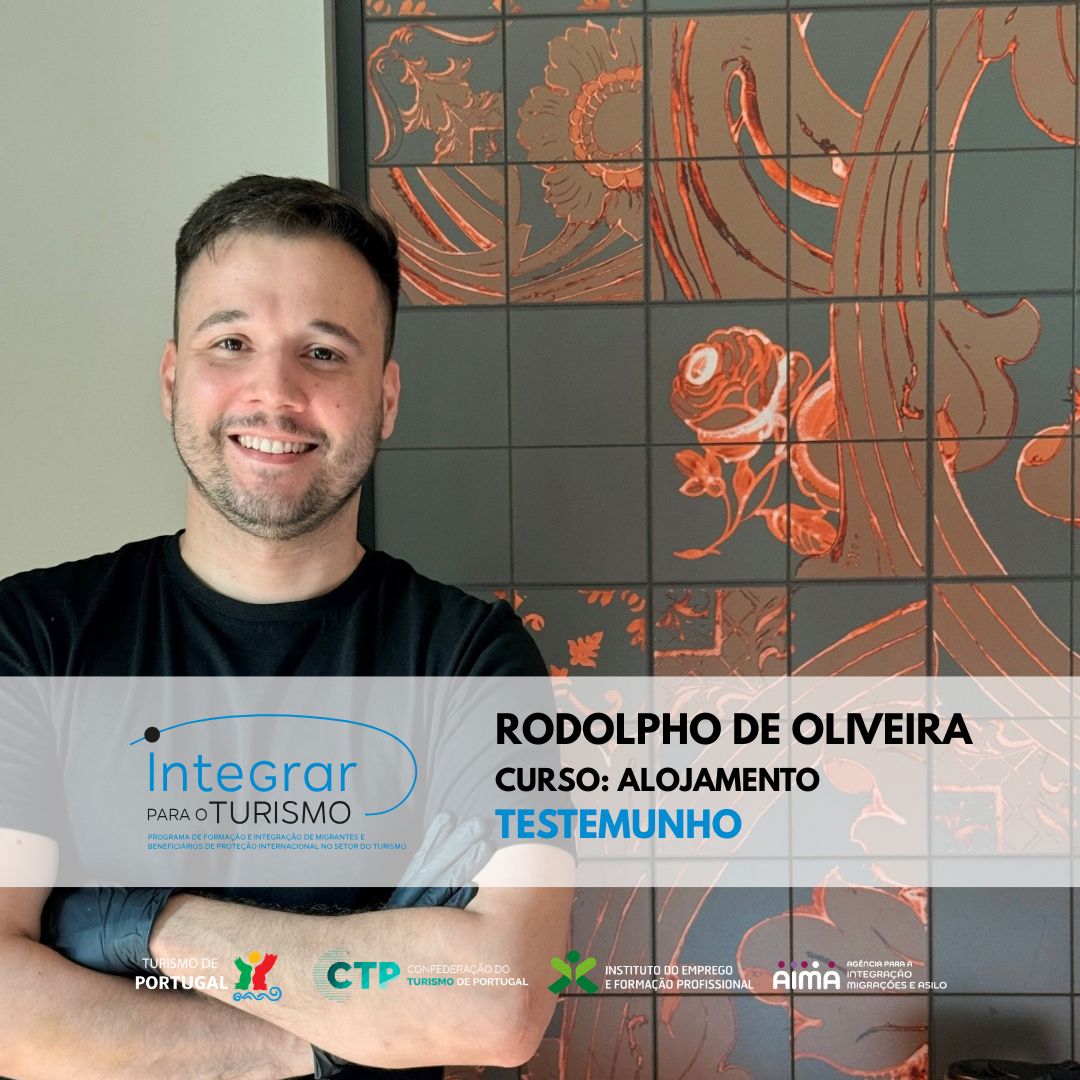 EHTPORTO's tweet image. Outros já fizeram! Porque esperas? | Others have already done it! What are you waiting for?

“After completing #Hospitality program at Lisbon Hotel and #TourismSchool as part of the “#Integrar ao Turismo” #project, I had the opportunity to begin working at the Meliá" 

Rodolpho