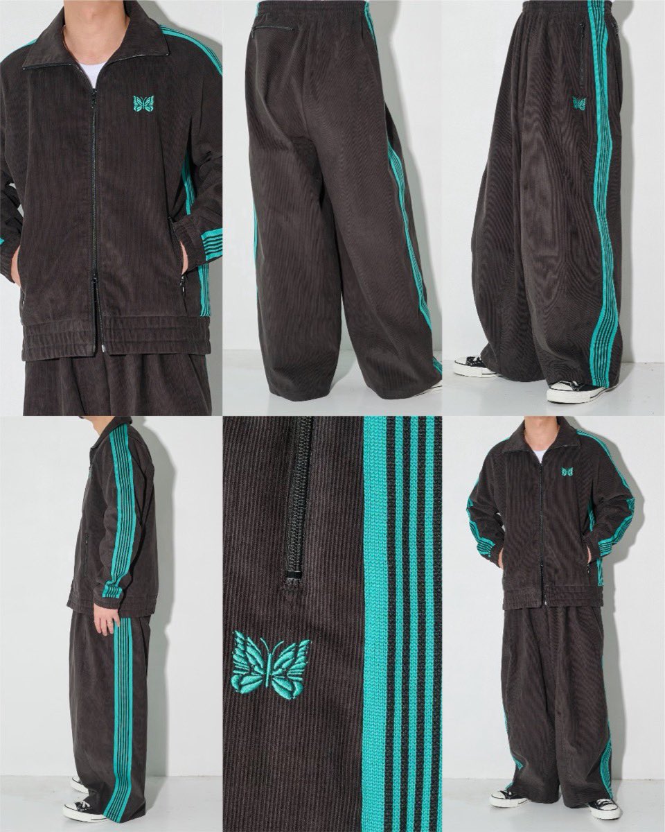 希少 2026 今期物　NEEDLES トラックスーツ ベロア ラメ LHP別注 ニードルズ スーツ 希少 2026 今期物 NEEDLES トラックスーツ ベロア