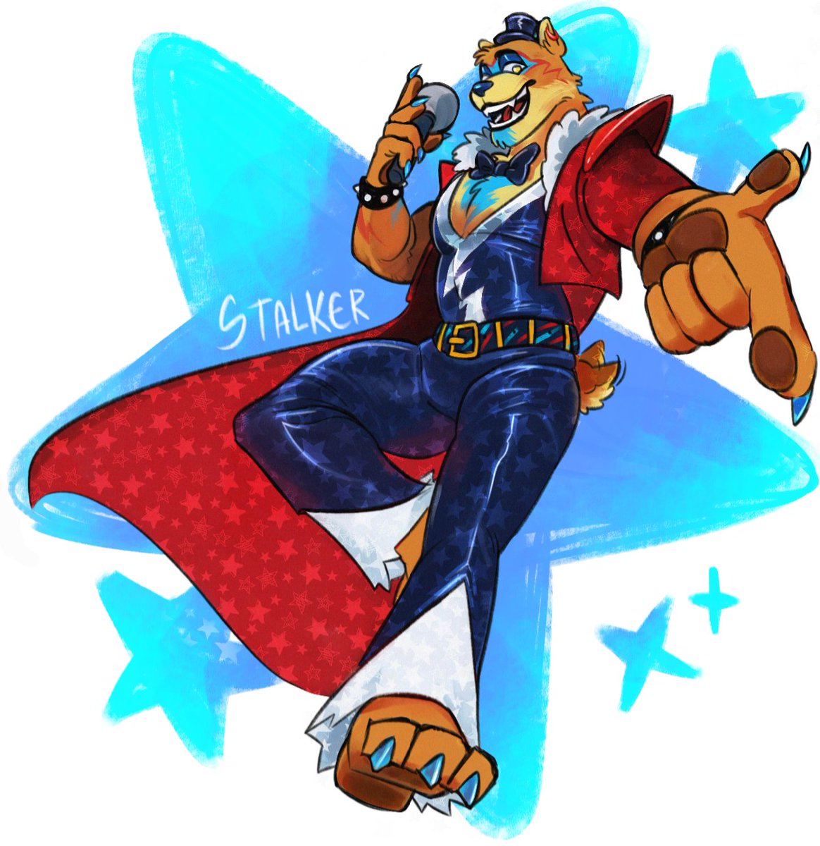 Medicminxer's tweet photo. Glamrock! 💫 #fnafsb #fanart https://t.co/7uOMEfxfar