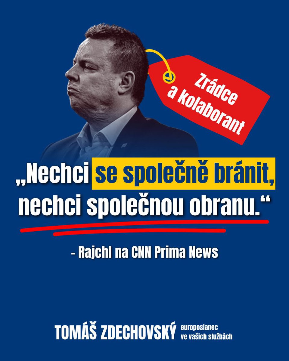 Tomáš Zdechovský tweet media