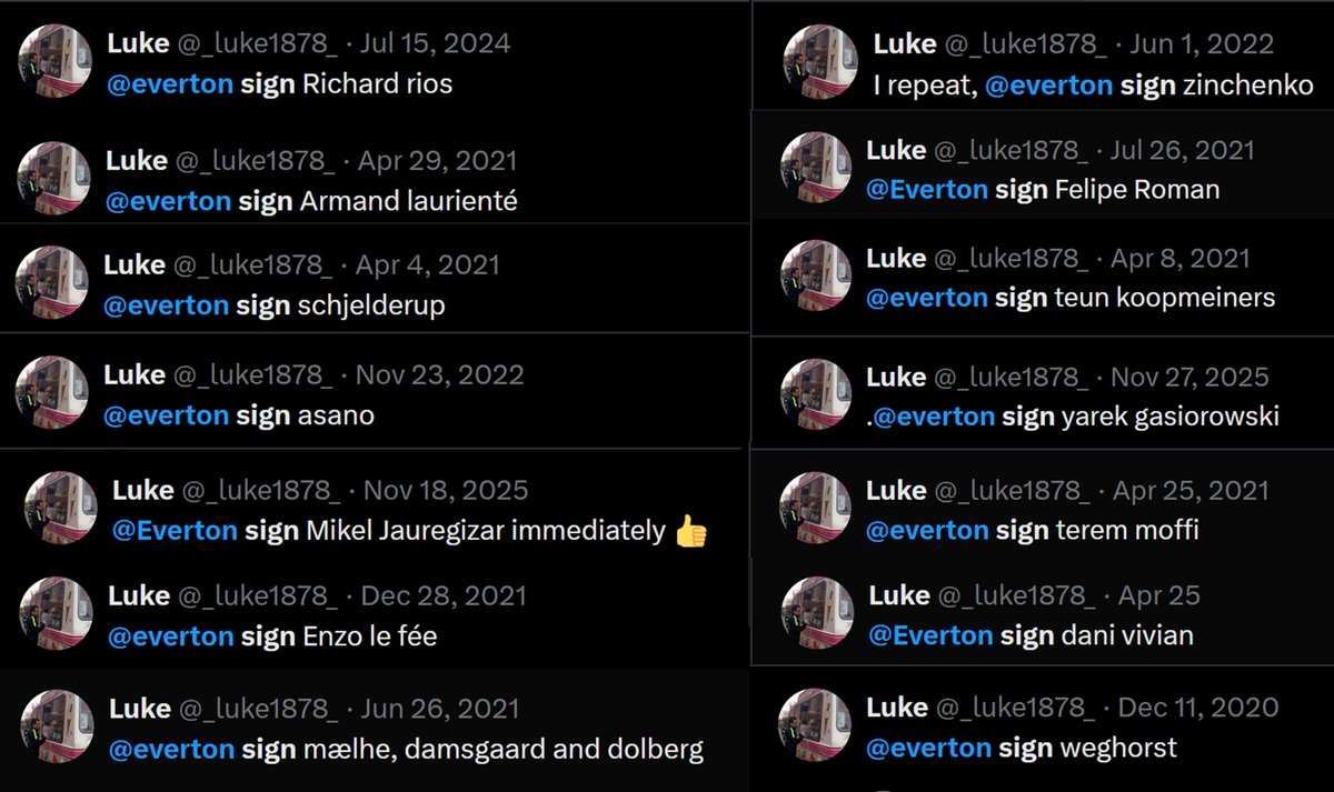 Luke tweet media