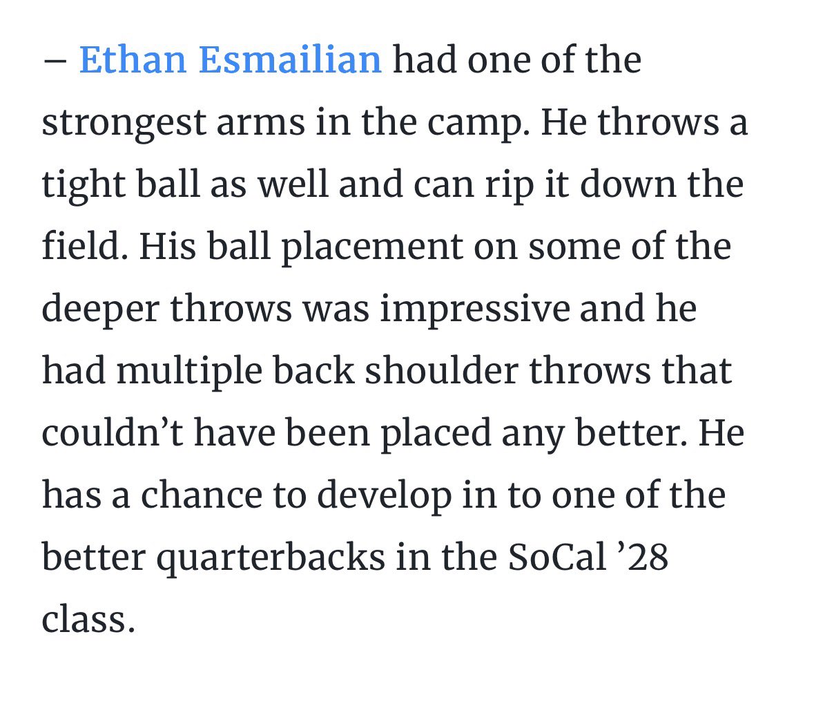 Ethan Esmailian 3⭐ tweet media