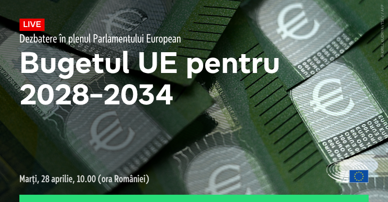 În urma dezbaterii de astăzi, PE își va stabili mandatul pentru discuțiile cu statele membre cu privire la următorul buget pe termen lung al UE.

Urmăriți LIVE: youtube.com/live/rv2dutRlN…