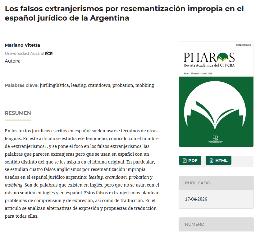 marianovitetta's tweet photo. Comparto un artículo que acabo de publicar sobre 4 falsos anglicismos (palabras que se usan en inglés pero que no tienen el mismo sentido originalmente en ese idioma) del español jurídico argentino: "leasing", "cramdown", "probation" y "mobbing". Acá: https://t.co/vACtGx4cZN https://t.co/qjl6BXXvLg