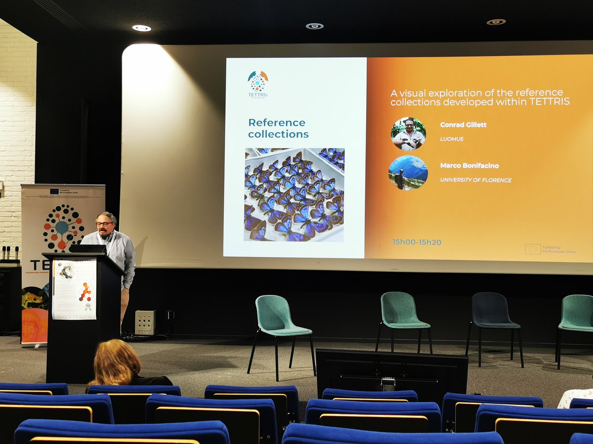 INCSTEP_EU's tweet photo. Next, INC-STEP's @TETTRIsEU consultants, Conrad Gillett and Marco Bonifacino, take a sneak peek into the reference collections created within the TETTRIs framework 🐝🦋🪰 https://t.co/cNmRZcjsyw