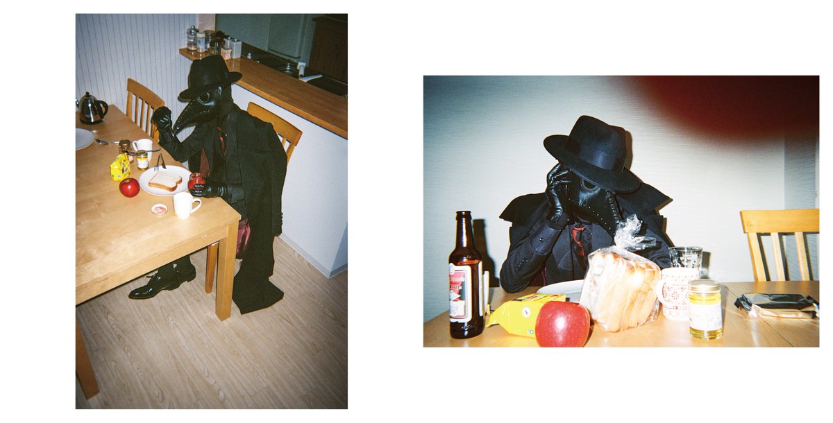 煮付 Nitsuke / ペストマスクとスーツ tweet media