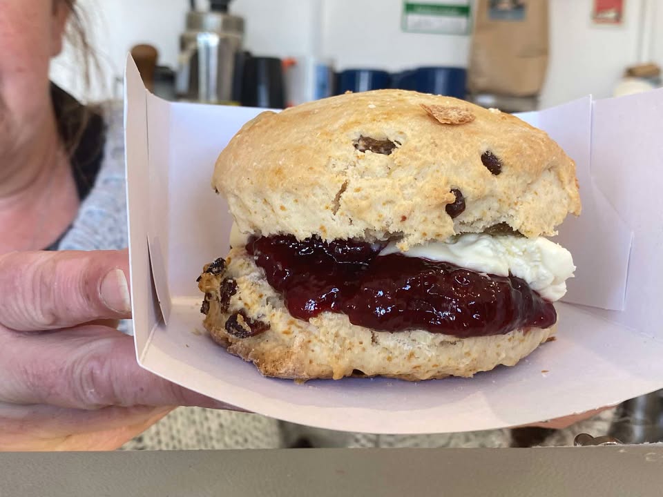 st_mawes_bakery's tweet image. Being Cornish we do enjoy a Jam and Cream scone, Jam first of course, but what about a strawberries and cream pain au chocolate? With this gorgeous weather, it is the perfect excuse to grab one and enjoy a bite by the sea.   #cornish #jamfirst #seaside #sunshine