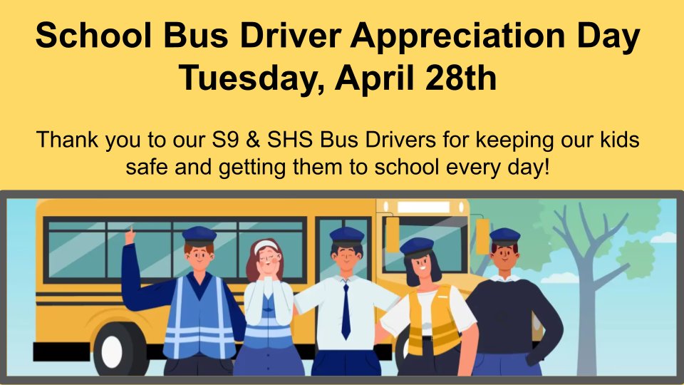 S9GS's tweet photo. Thank your bus driver today!!! https://t.co/rz7BE1uygR