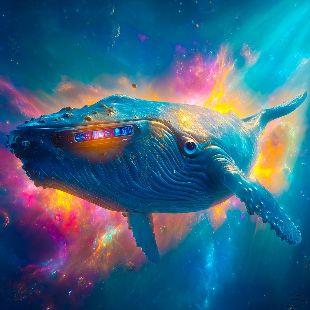 JeremySkippers's tweet image. Fact:

Whales can recognize individual human faces and remember them for decades.💯🐋

#aiart #fish #space