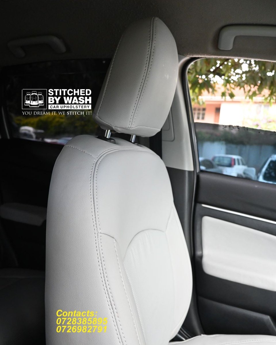 stitchedbywash's tweet image. A symphony of luxury leather sensation orchestrated for a select few.

Mitsubishi Rvr in off-white leather is a project, destined to once again redefine perfection.

Discover #stitchedbywash
Discover #elegance

stitchedbywash.co.ke