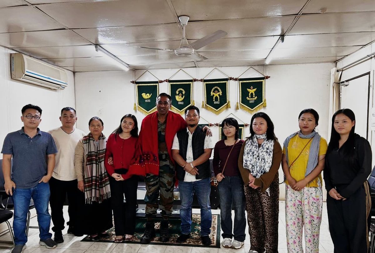 KSO_CCPur's tweet photo. Assam Rifles today airlifted 3 Kuki NEET-UG aspirants from Somsai, Ukhrul to ensure timely access for May 3 exam.The candidates have been preparing at the @official_dgar -NIEDO free NEET coaching centre.
Altogether,8 students from Ccpur availed the coaching.
We wish them success. https://t.co/cEI9tzXVn0