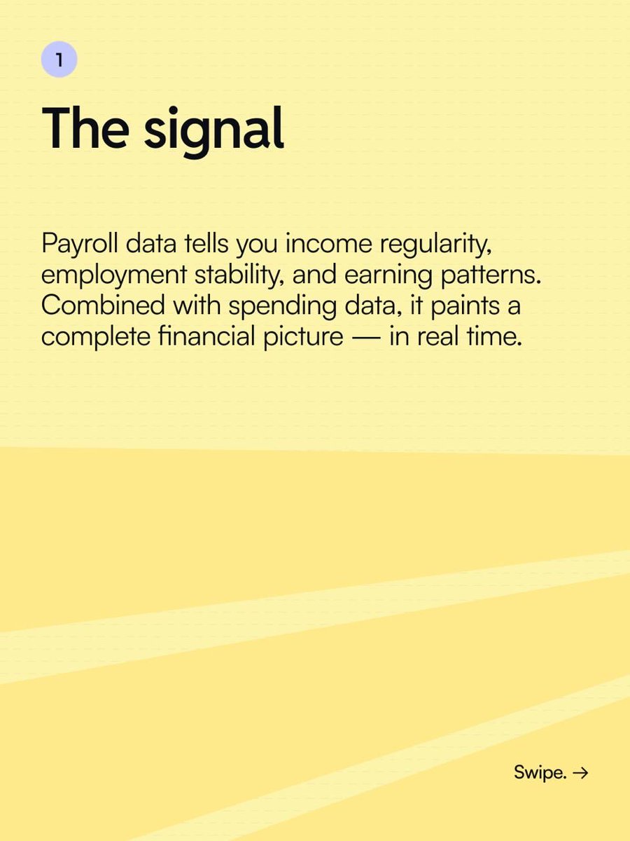 useflynt's tweet photo. Payroll is the most reliable financial signal most people generate.
Regular. Predictable. Deeply tied to employment stability and spending behaviour.

#PayrollTech #HRFintech #EarnedWageAccess #FinancialWellness #Flynt https://t.co/03WsE25Uhw