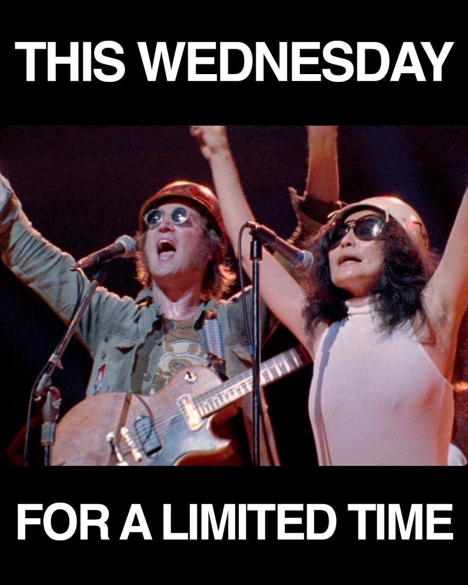 Yoko Ono tweet media