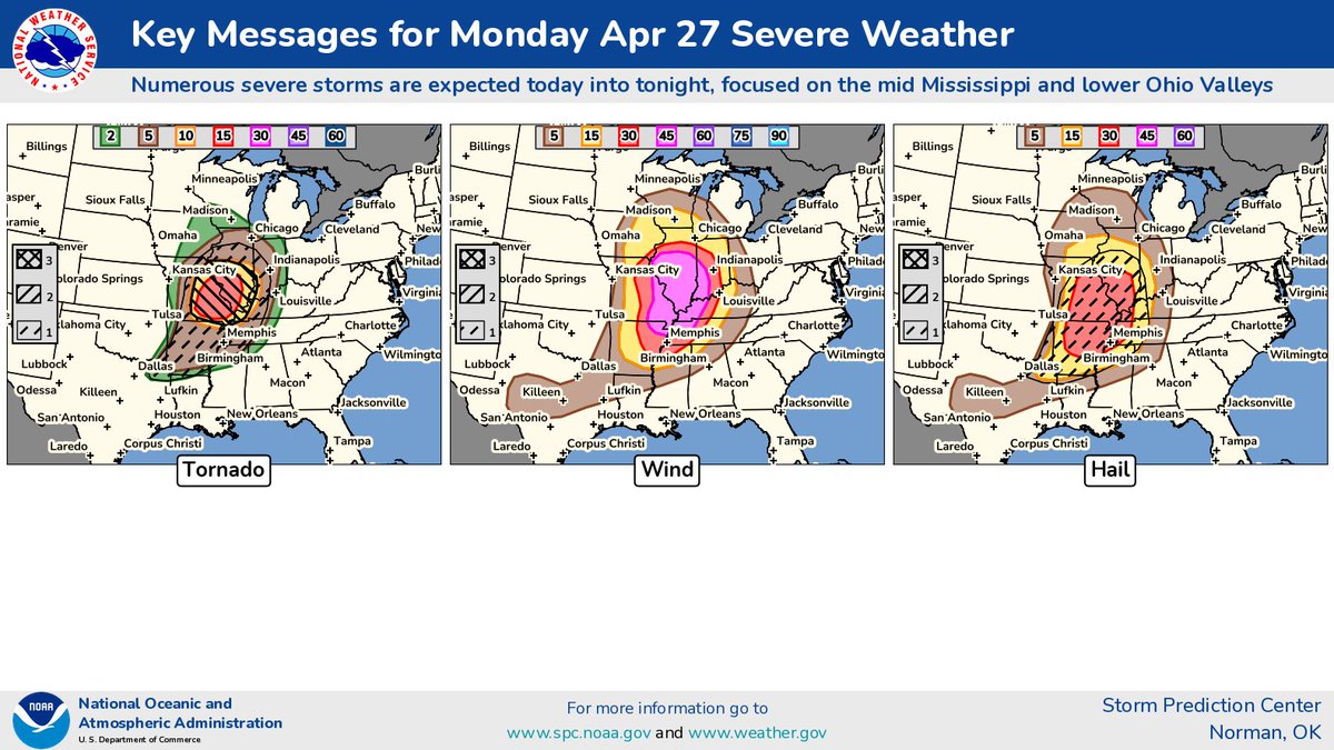 NWS Storm Prediction Center tweet media