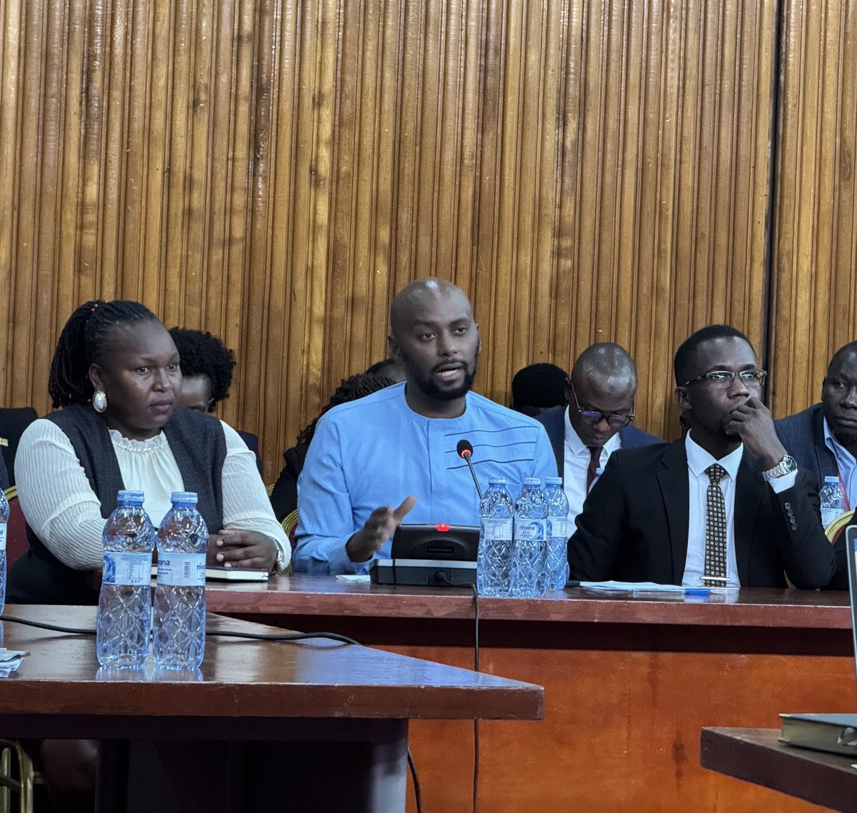 This morning at Parliament, we presented the position of <a href="/NUP_Ug/">National Unity Platform</a> on the very problematic Protection of Sovereignty Bill, 2026. Our position, echoing the stand of most other stakeholders, is that the Bill is unconstitutional, irrelevant and brought in bad faith to further