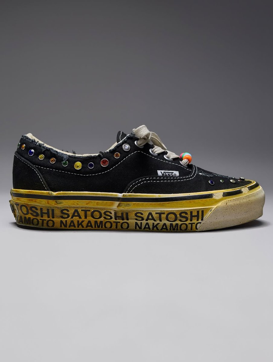 Ovrnundr's tweet photo. Satoshi Nakamoto x Vans Era 95 Gems 💎

• $195
• April 30th https://t.co/uQNyoz4CG7