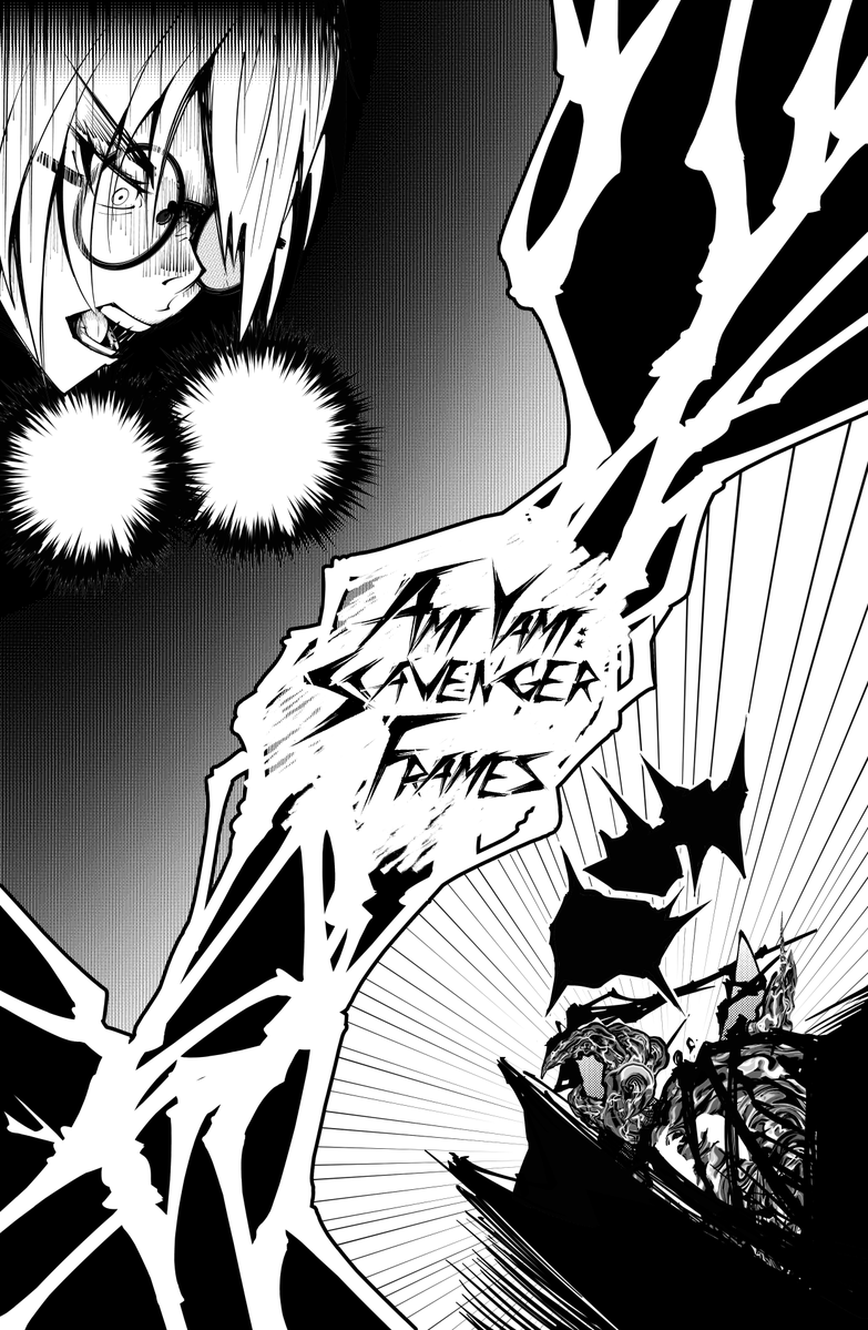 Renya_Yami's tweet image. ...until the very end. And even after.

#frames #manga #originalart #horror