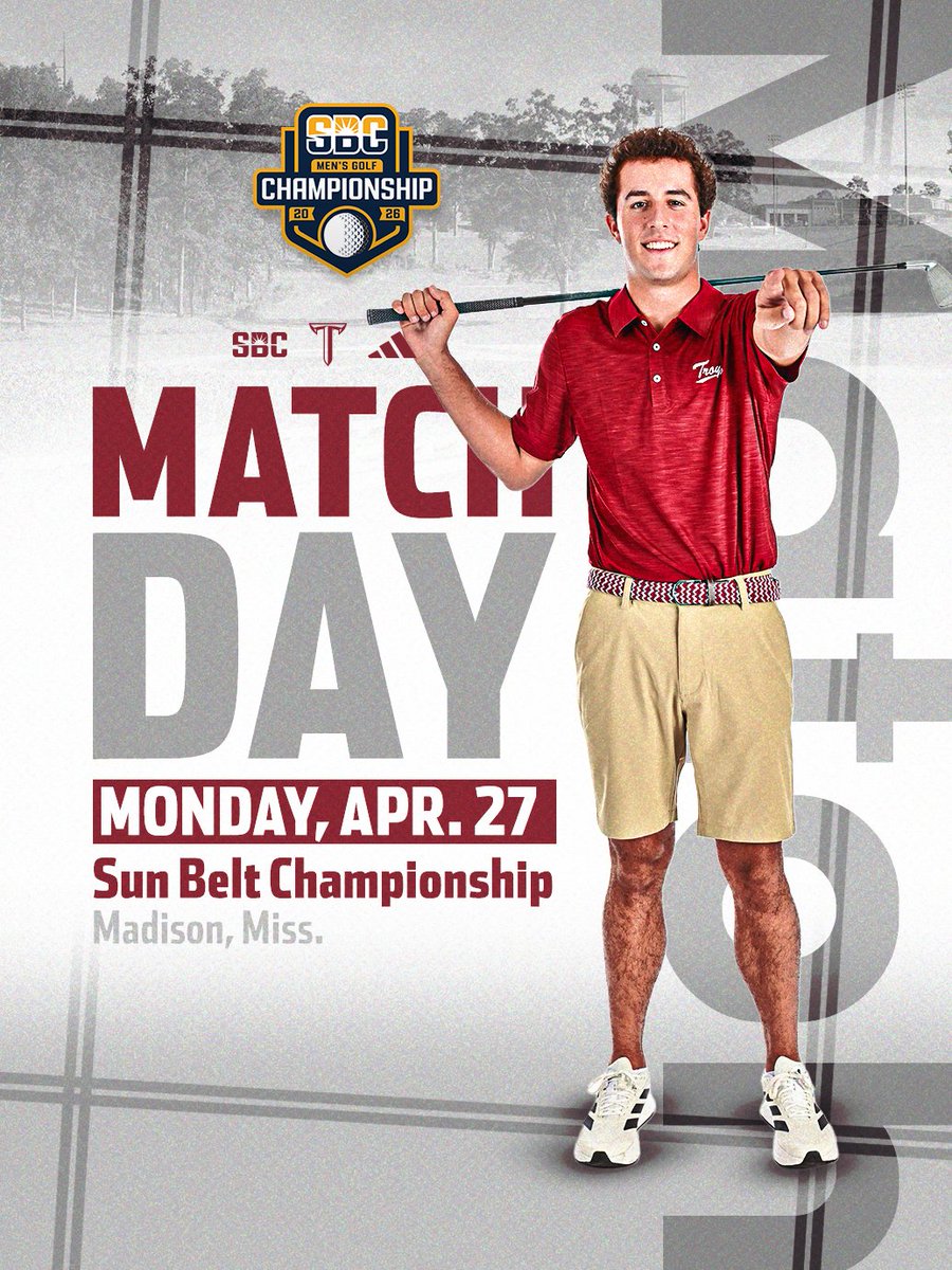 Troy Men's Golf tweet media